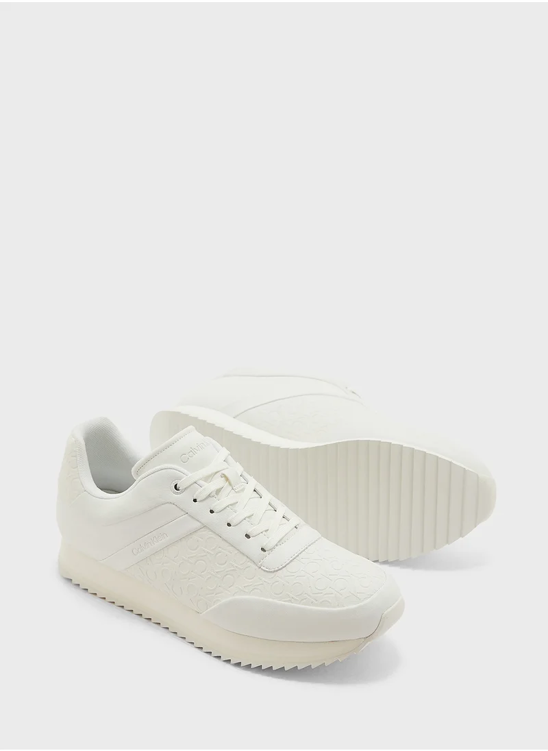 كالفن كلاين Lace Up Low Top Sneakers
