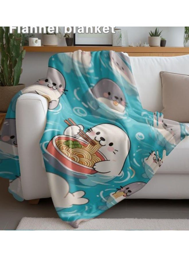 عام بطانية رقيقة من الفانيلا (حرارة ومريحة، ومناسبة للنوم واستخدام اللعبة والغبار والرمل) 150 سم * 200 سم - 188 - Image 4