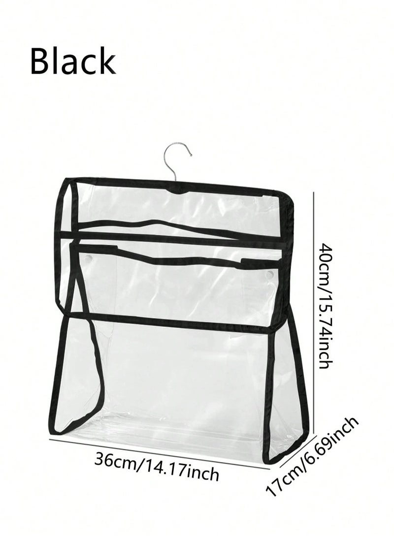 خاجول حقيبة تخزين معلقة كبيرة شفافة متعددة الاستخدامات للحمام وغرفة النوم وخزانة النوم وحقيبة أدوات الزينة لتوفير المساحة والاستخدام متعدد الأغراض - Image 2