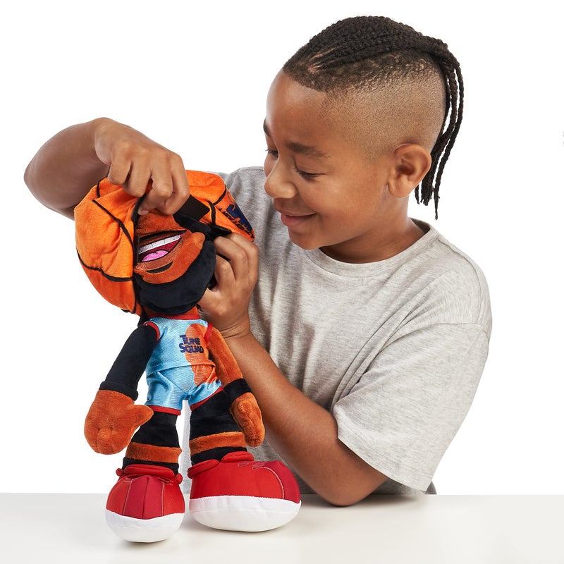 Space Jam: A New Legacy - Transforming Plush - 12" LeBron James into a Soft Plush Basketball - Exclusive - Image 2
