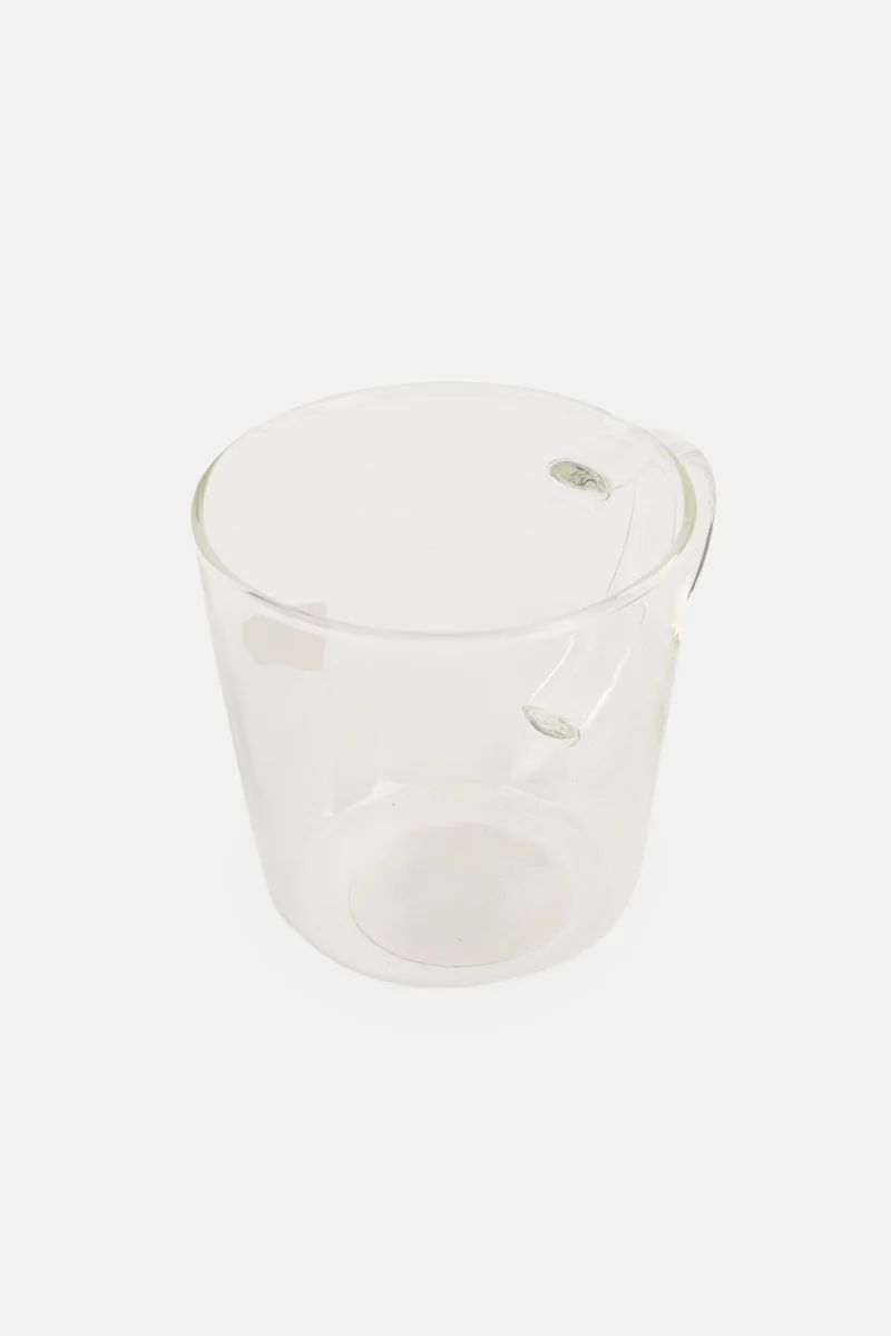 Muy Mucho Borosilicate Mug 280 ml, Transparent