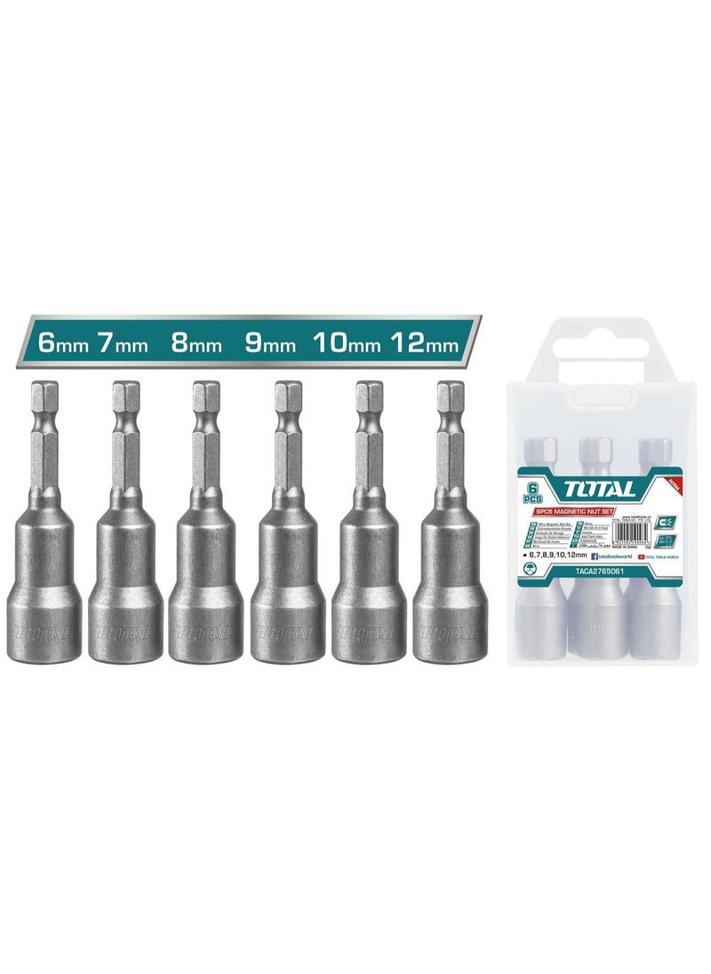 TOTAL - TOTAL 6Pcs Magnetic Nuts Set TAC2765061 - Image 1