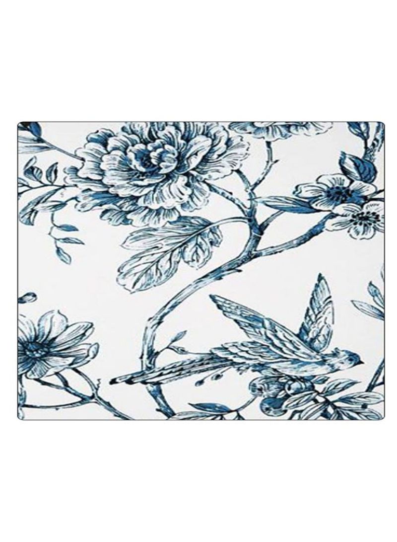 Printed Anti-Slip Gaming Mouse Pad Blue/Grey