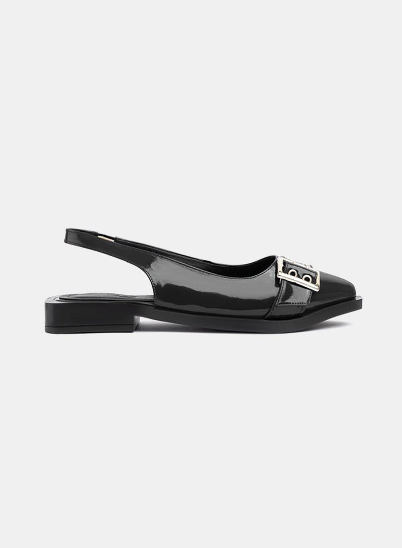 TGS Large Buckle Flat Mule - Image 3