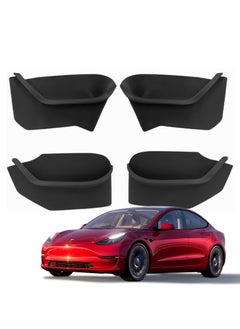 Perfii Tesla Model Y Door Tray Cover Waterproof Tesla Door Storage Tray Cover, Interior Tesla Accessories  - Image 1