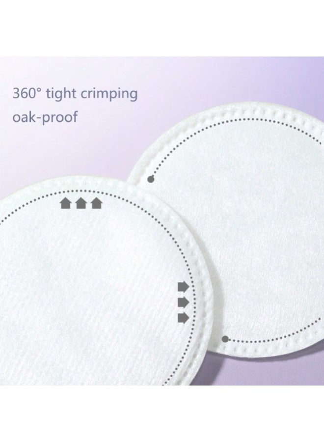 وسادات قطنية لإزالة المكياج (80وسادة) وسادات قطنية مستديرة مزدوجة الوجه فائقة الجودة - Image 5