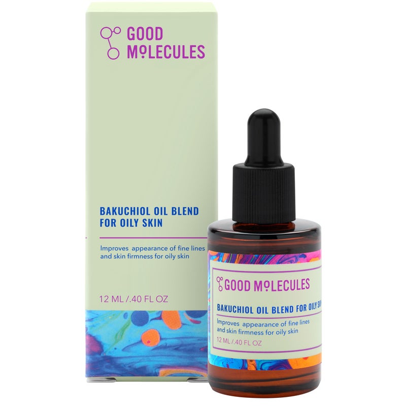 Good Molecules Bakuchiol Oil for Oily Skin - Ultra Hydrating Natural Blend with Bakuchiol and Rosehip Oil - Promotes Collagen Production, Anti-Aging Face Oil - Image 1