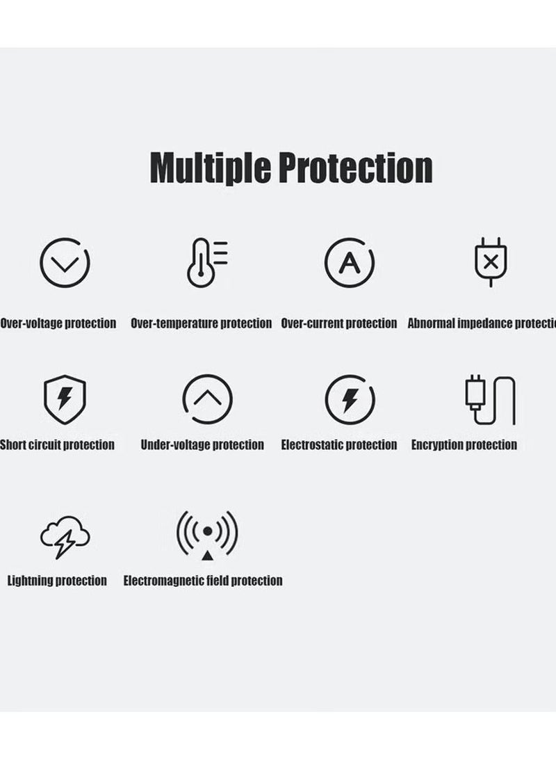 MUNTAQI 33W Combo Charging Adapter Smart Device Identification, Intelligent Temperature Control, Fast Charging for Type A Devices, Universal Compatibility - Image 4