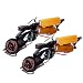 Dogary 2 PCS Car 3157 Brake Light Resistor Decoders 50W Antiflicker Load LED Resistor Kit Brake Bulb Error Fix Decoder Plug and Play Harness Adapter for T20 3157 3157A 4157 Bulb Multicolored - Image 2