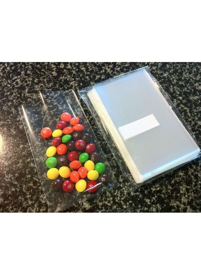 UNIQUEPACKING 100 Pcs 6 1/2 X 9 1/2 (O) Clear Flat Cellophane/Cello (6.5X9.5) Bags Good For 6X9 Items - Image 2