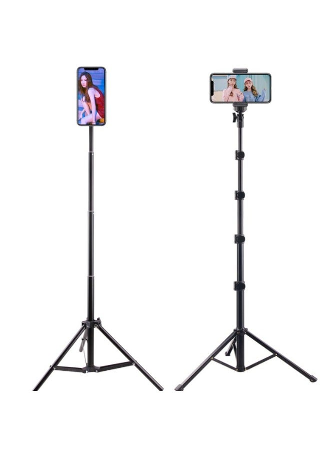 Adjustable Aluminum Alloy 1.6m Tripod Selfie Stick With Bluetooth Function For Sports Cameras And Mobile Phones Universal Support-Color:1.3m Mobile Phone Tablet Clip Bluetooth  - Image 3