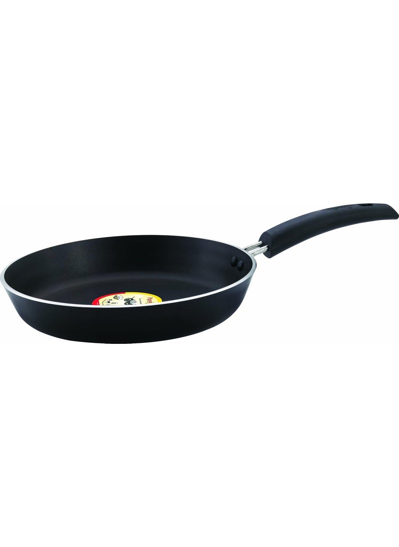 pigeon Pigeon by Stovekraft Non-Stick Aluminium Fry Pan (Black, 26cm) 