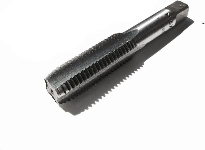 2PCS/Pair 9SiCr Made M14/M16/M18 Manual Straight Screw Taps for Handing Workpieces Internal Chip Removal(M14x1.25) - Image 2