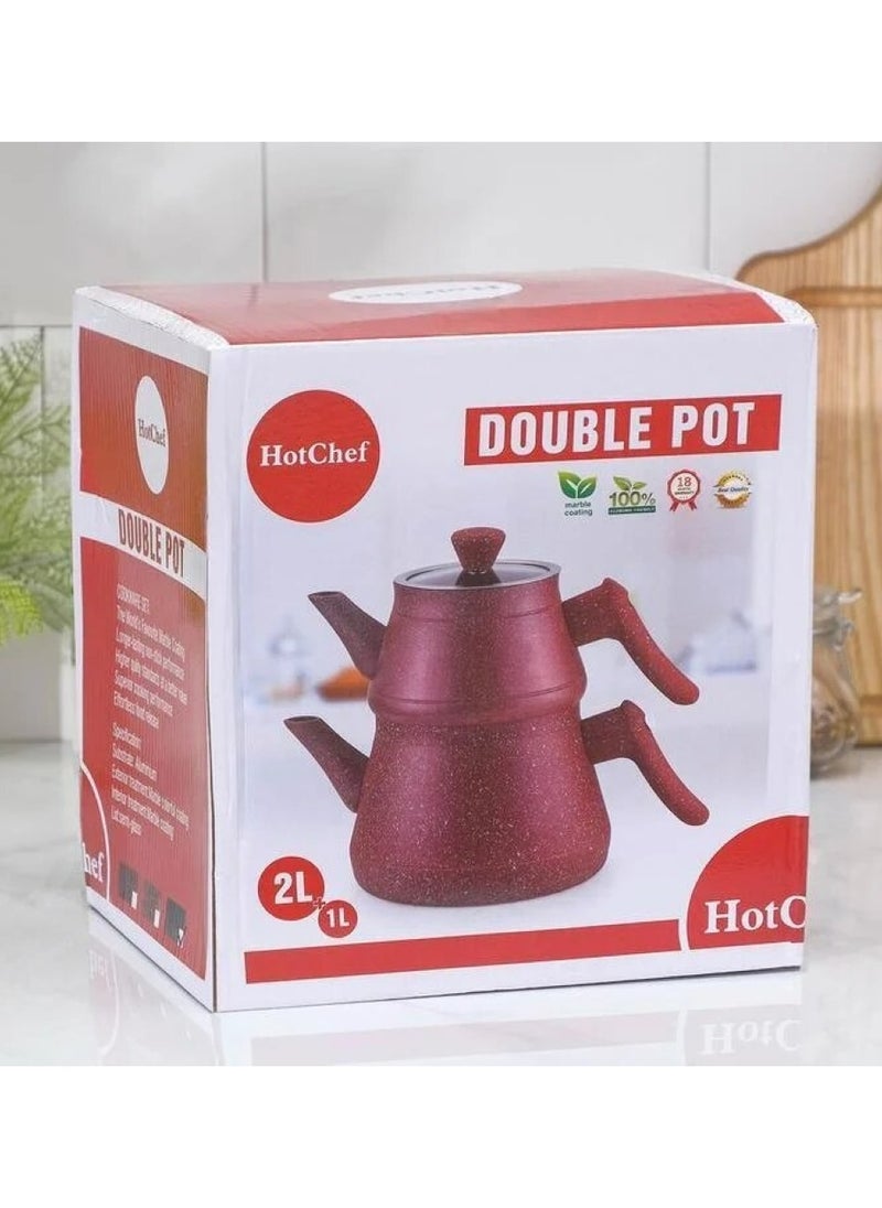 ALMUFARREJ - Double teapot - Image 1