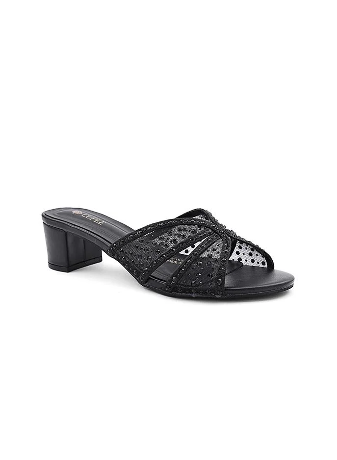 كابلي Cuple Embellished Multi Strap Flat Slides