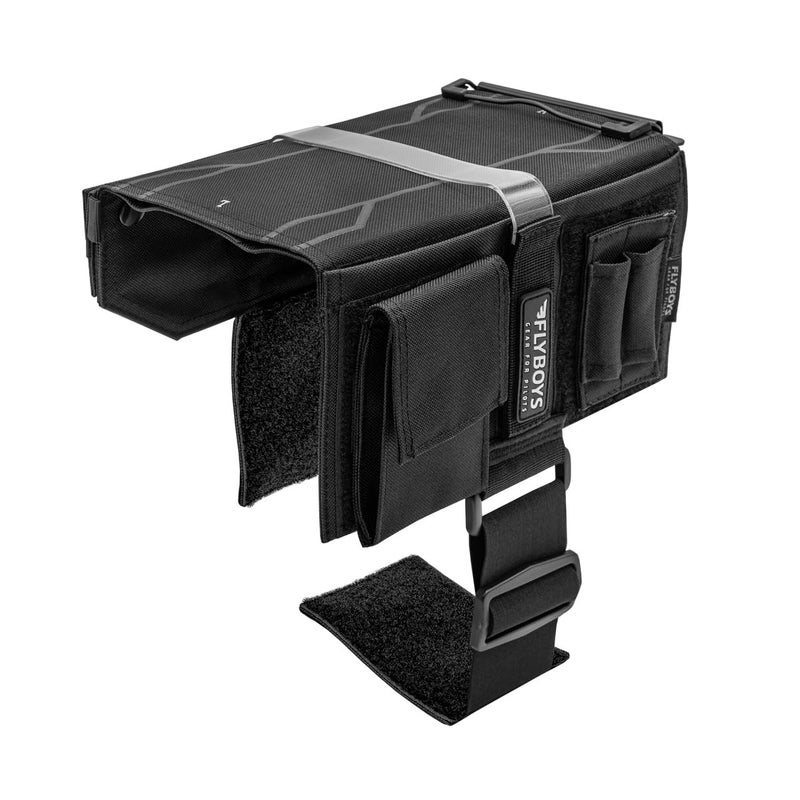 Flyboys - Reversible Kneeboard with Clipboard, Black | FB3316BLK - Image 1