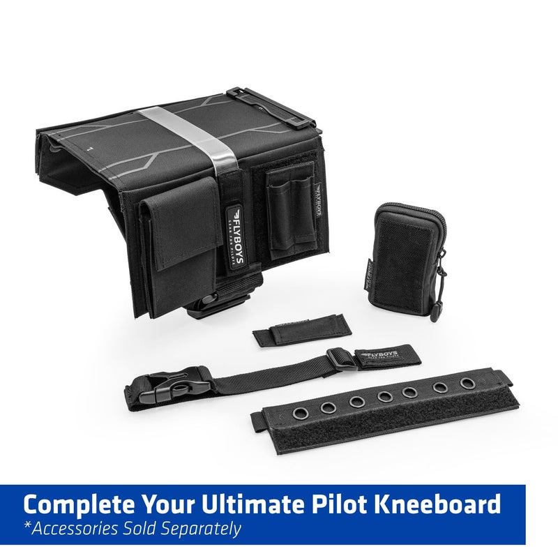 Flyboys - Reversible Kneeboard with Clipboard, Black | FB3316BLK - Image 5