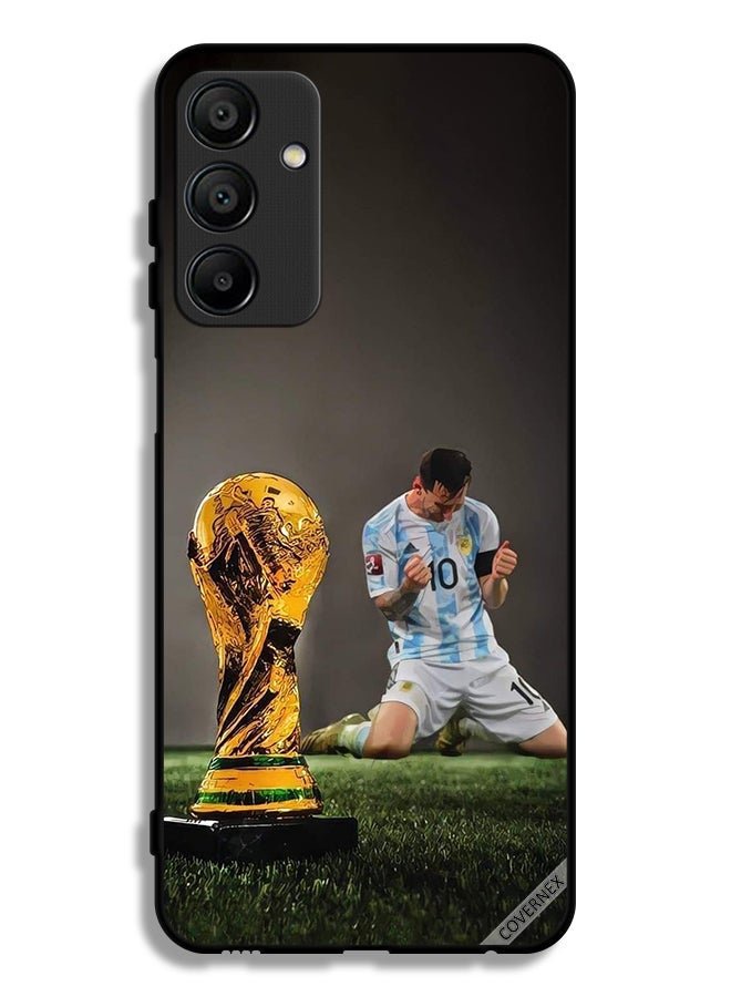 Covernex Samsung Galaxy A15 4G Protective Case Cover Leo Messi & FIFA Trophy - Image 1