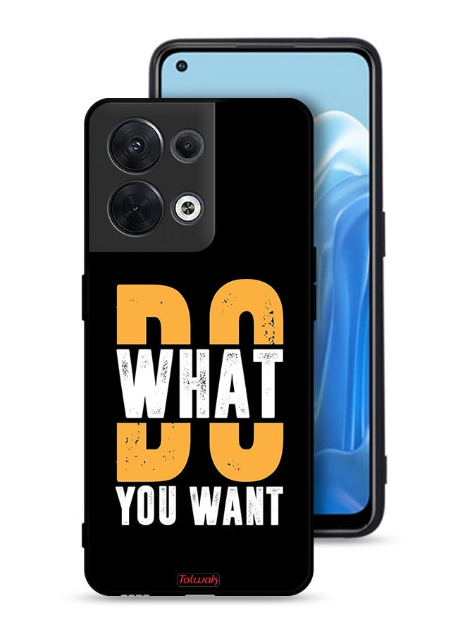 Tolwak Oppo Reno8 5G Protective Case Cover Do What You Want - Image 1