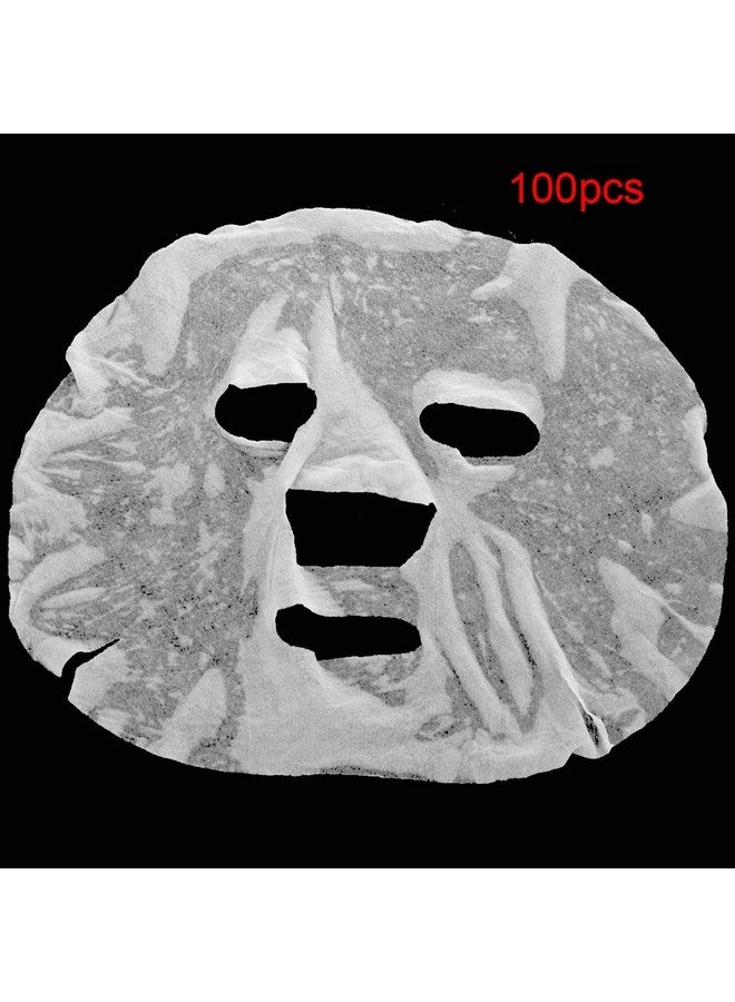 Sonew 100Pcs/Pack Compressed Face Nonwoven Fiber Skin Care Diy Facial Cotton Skin Care Wrapped Masks - Image 5