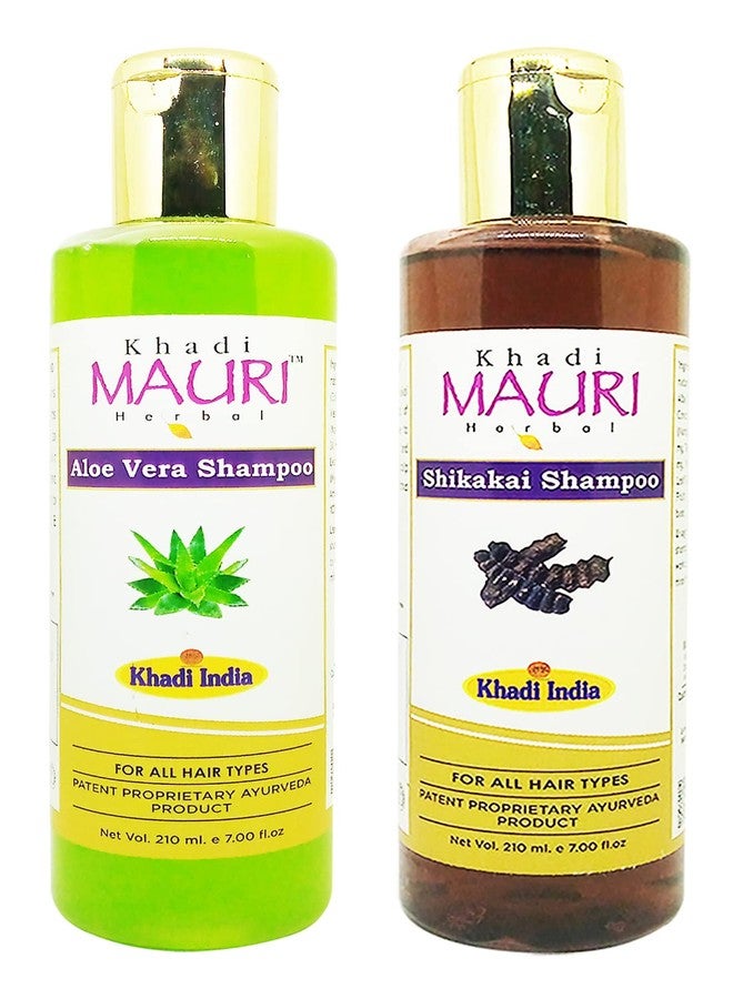 كادي شامبو خادي موري ألوفيرا وشيكاكاي - عبوة من قطعتين (420 مل) - Image 2