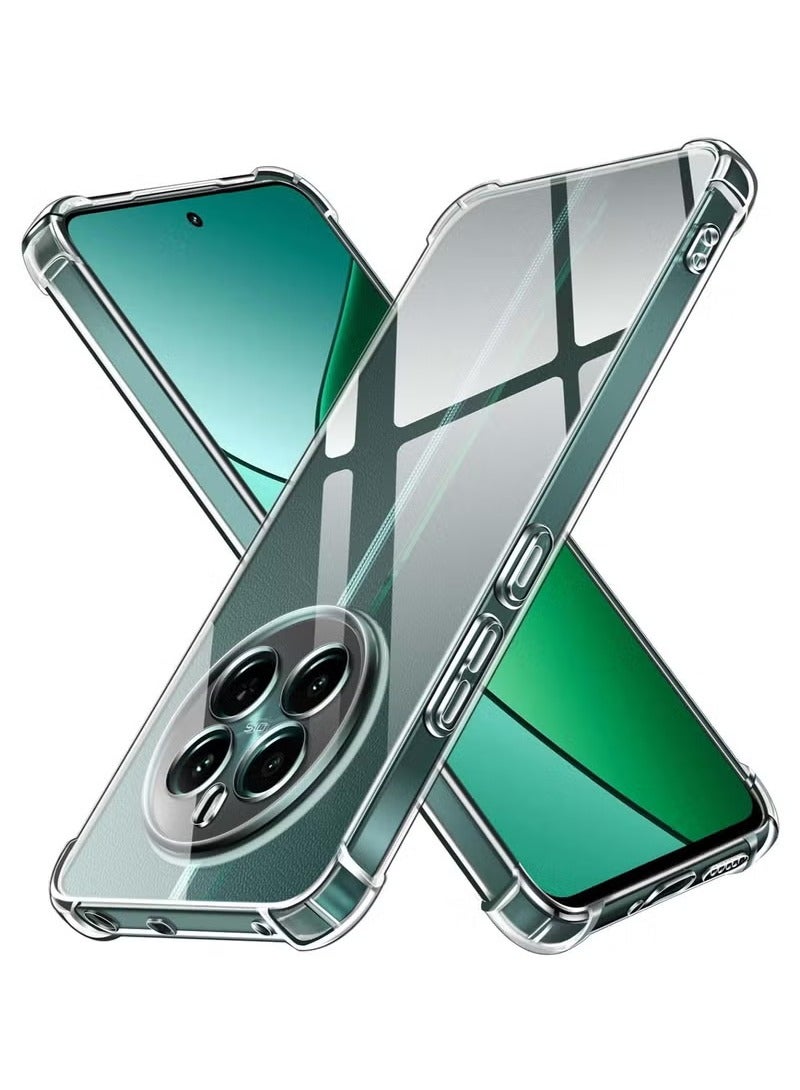 Shockproof Clear Case Compatible with Realme 12 Pro Plus 5G
