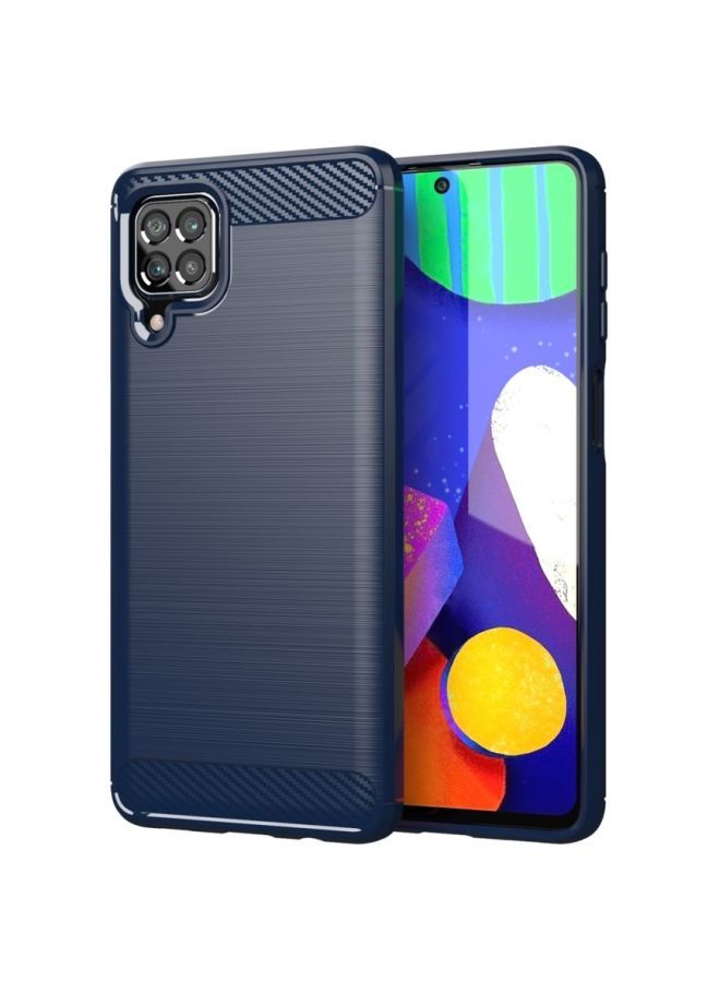 NIBEMINENT Protective Case Cover for Samsung Galaxy F62 Blue