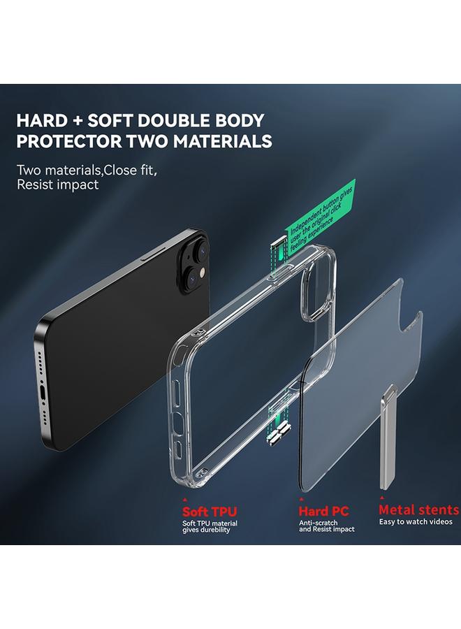 Zaboon Case For iPhone 13 Four Corner Airbag Shockproof Holder Phone Case - Image 3