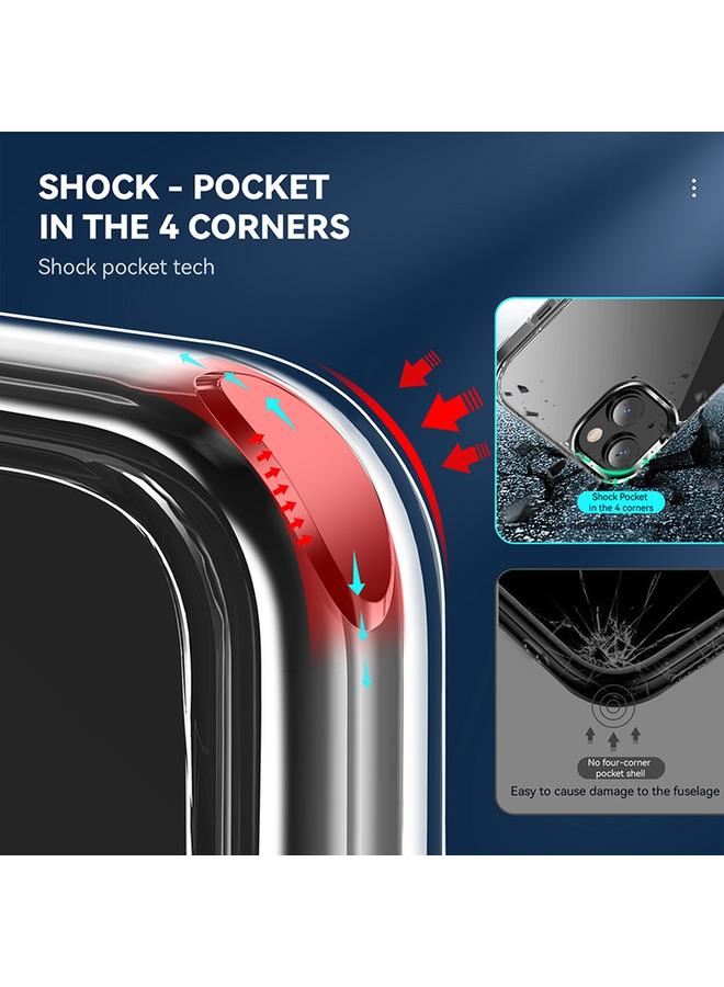 Zaboon Case For iPhone 13 Four Corner Airbag Shockproof Holder Phone Case - Image 5