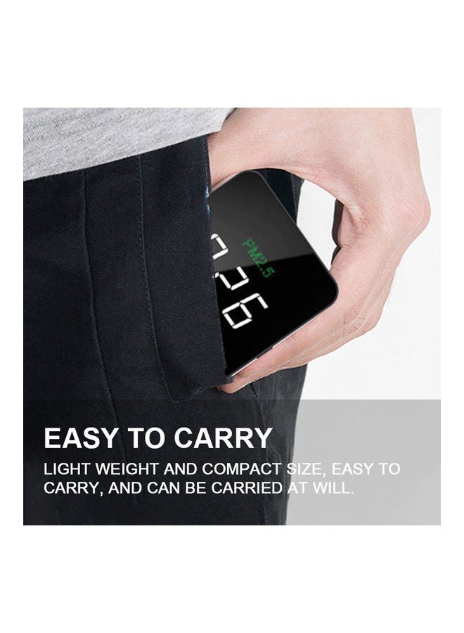 NIBEMINENT Air Quality Tester Black - Image 4