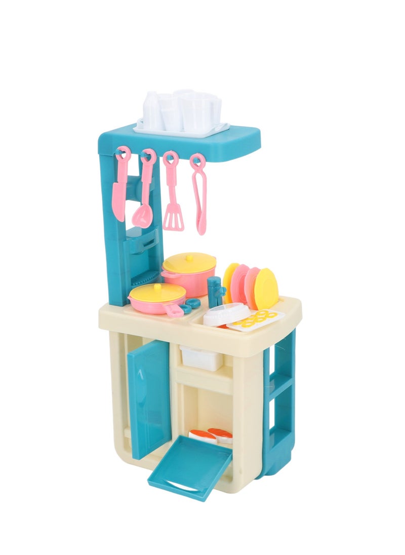 Velaurs - Children'S Kitchen Toy Set 44 Pieces Suitable For Boys And Girls Role Play - Image 1