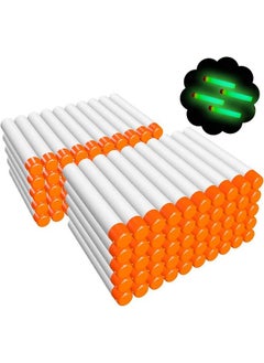 Home Buy HOME BUY Glow in Dark Bullet Darts for N-Strike Elite Series Kids Toy Gun-White Color (Pack of 20)  - Image 2