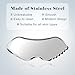 MoHern 2 Pcs Stainless Steel Gua Sha Tool Gua Sha Facial Tools Durable GuaSha Tool for Jawline Sculpting Face Massager Puffiness Reducing SkinCare Gift - Image 4