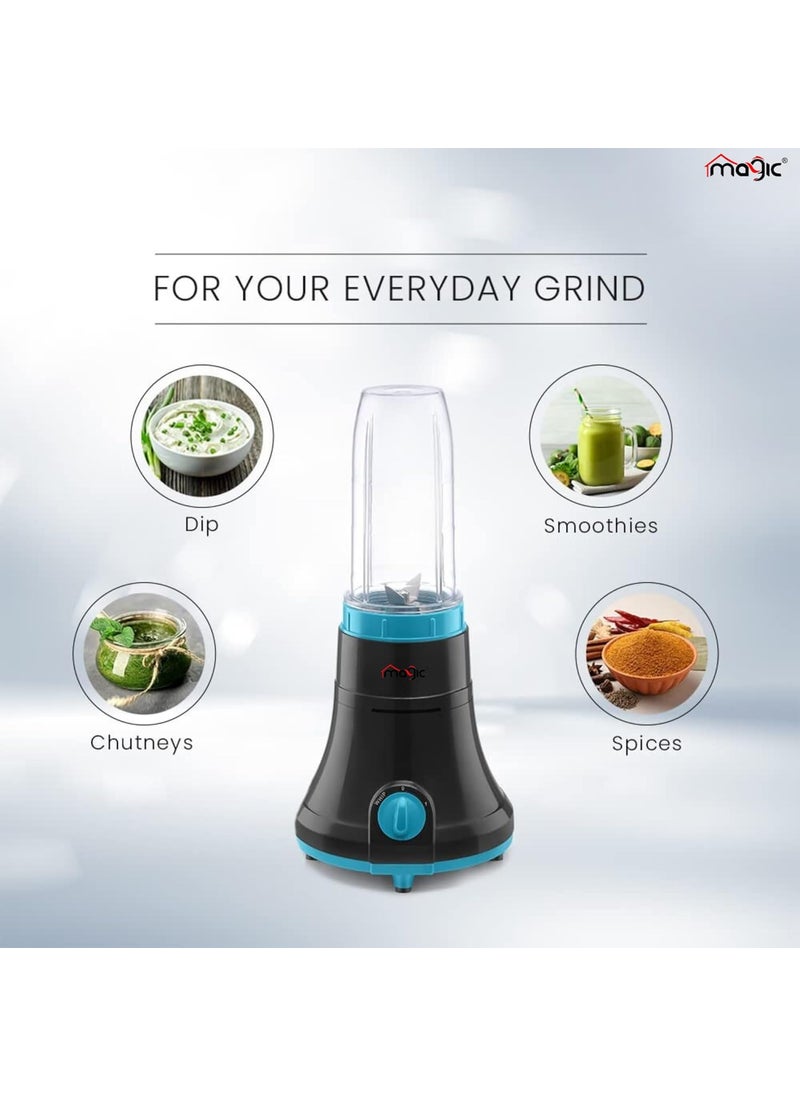 FABRON - Magic Nutri Blender Bullet Mixer Grinder Juicer 400 Watts MultiFunctional 3 Jars With 2 Blades Full Copper Motor Nutri Blender For Smoothies Coffee Soup 1 Year Warranty - Image 1