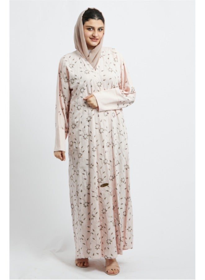 Evva Luxury Saudi Abaya for Women – Elegant Open Front Modest Wear in Premium Fabric – Ideal for Ramadan, Eid, and Everyday Elegance