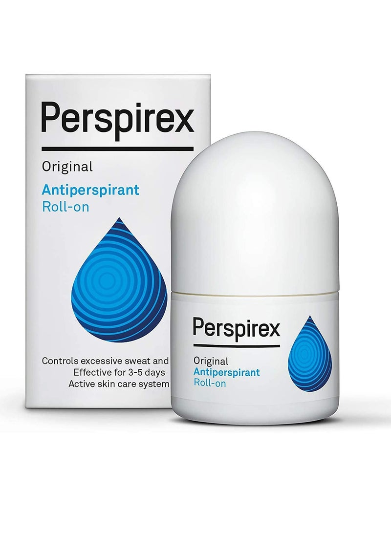 Perspirex Original Antiperspirant Roll-on (20ml) - Image 1