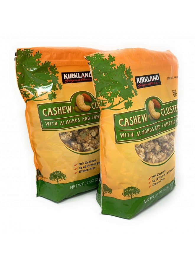Kirkland Signature Kirkland Signature Cashew Clusters, 2 lbs (2 Pack)  - Image 1