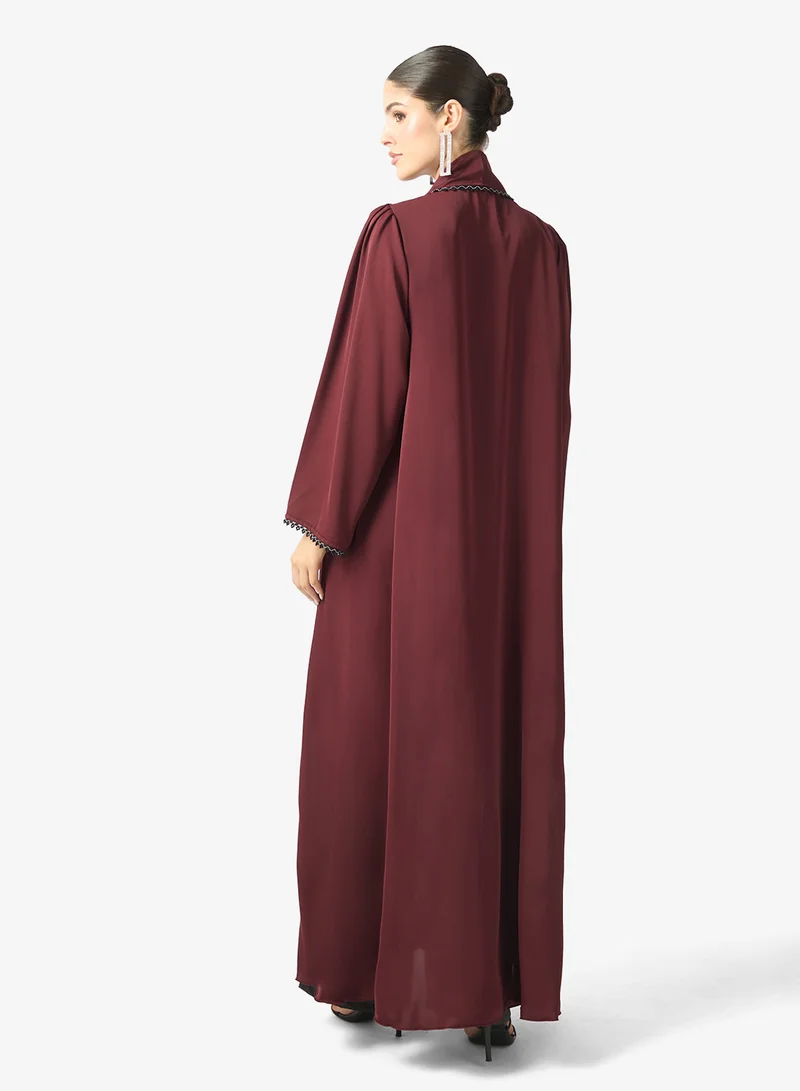 Khizana Shawl Collared Abaya & Sheila