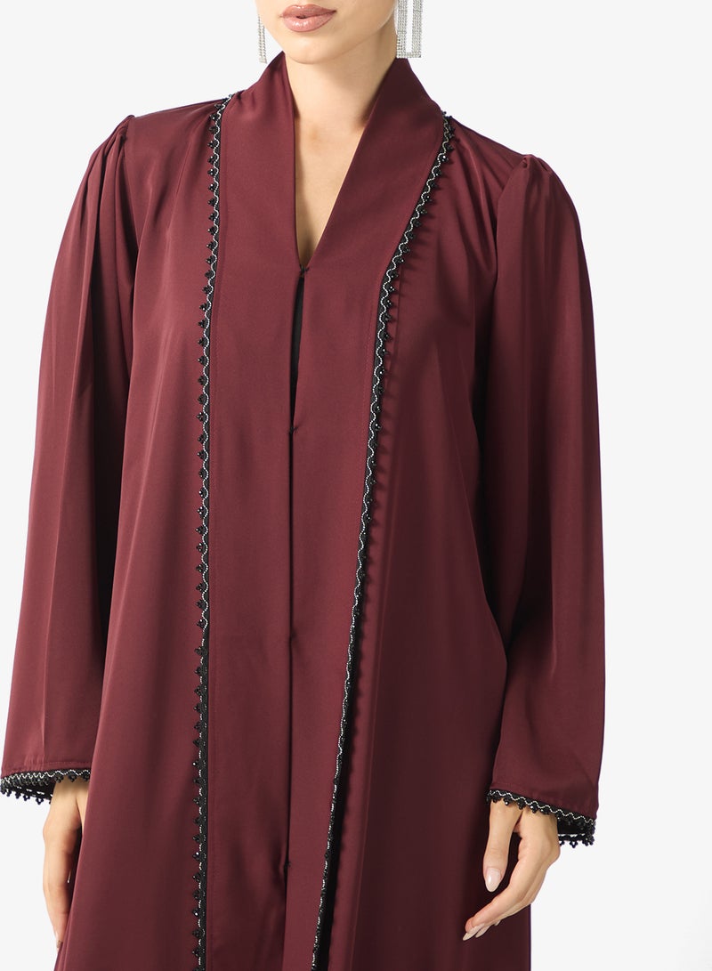 Khizana Shawl Collared Abaya & Sheila - Image 3