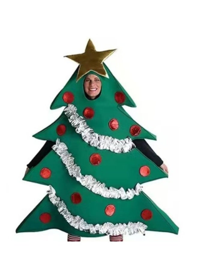 NIBEMINENT Christmas and Halloween performance costumes, stage costumes, Christmas tree foot covers, and Christmas costumes