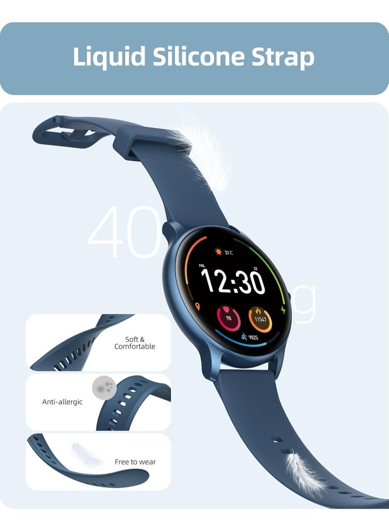 Parsonver Smart Watch for Men Women, Answer/Make Call, 1.32" HD Fitness Tracker with 112 Sport Modes, Heart Rate Sleep Oxygen Monitor, IP68 Waterproof Activity Tracker for iPhone Android - Image 4
