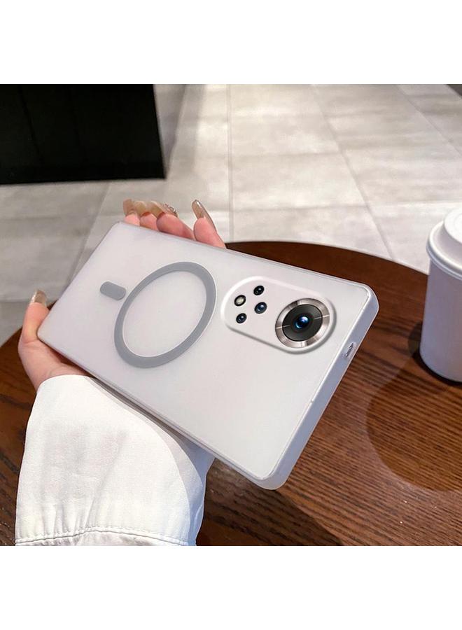 اس-توب جراب لهاتف Honor 50 Pro مع ثقب دقيق وغطاء ثلجي MagSafe للكمبيوتر الشخصي - Image 1