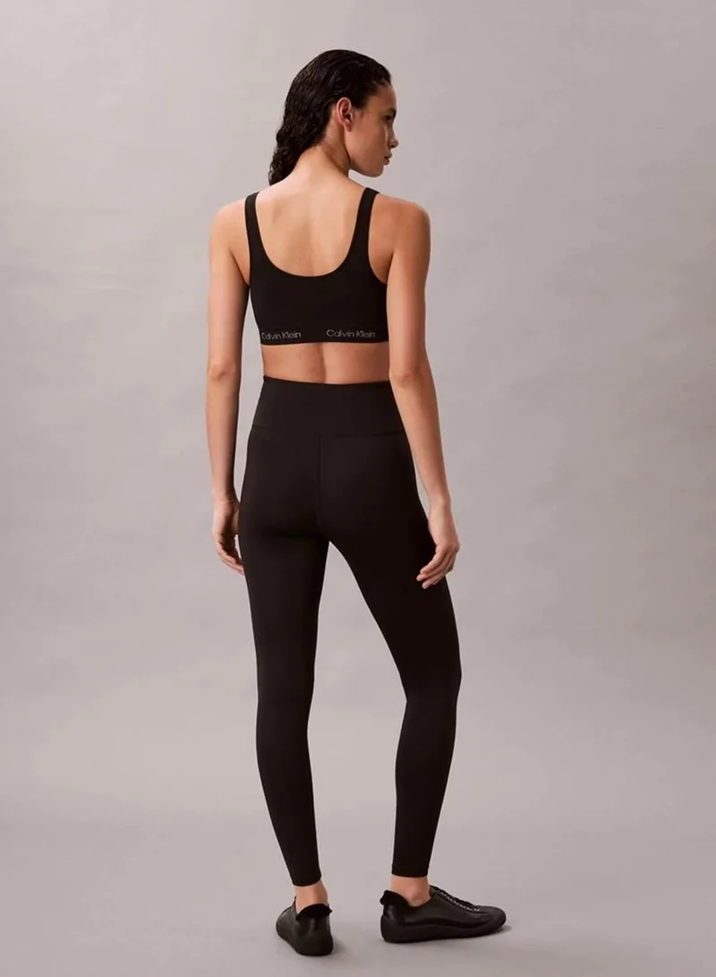 Calvin Klein black Quick-Dry High-Rise 7/8 Gym Leggings for Women | Best Price UAE