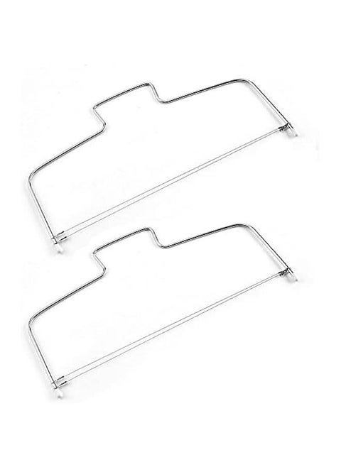 2Pcs Pottery Slicer Wire Cutter Adjustable Pottery Ceramic Crafts Cutting Tool Handmade Kitchen Tool Cake Soap Clay Wire Cutter
