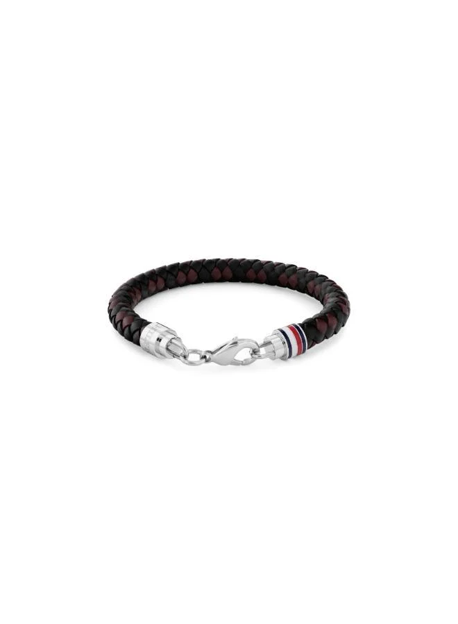 تومي هيلفيغر Leather Bracelet
