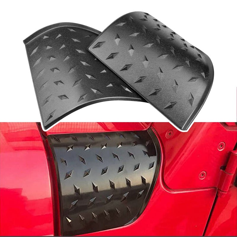 MOEBULB Cowl Armor Cover Side Body Cowling Armor Corner Guard Compatible with 19972006 Jeep Wrangler TJ