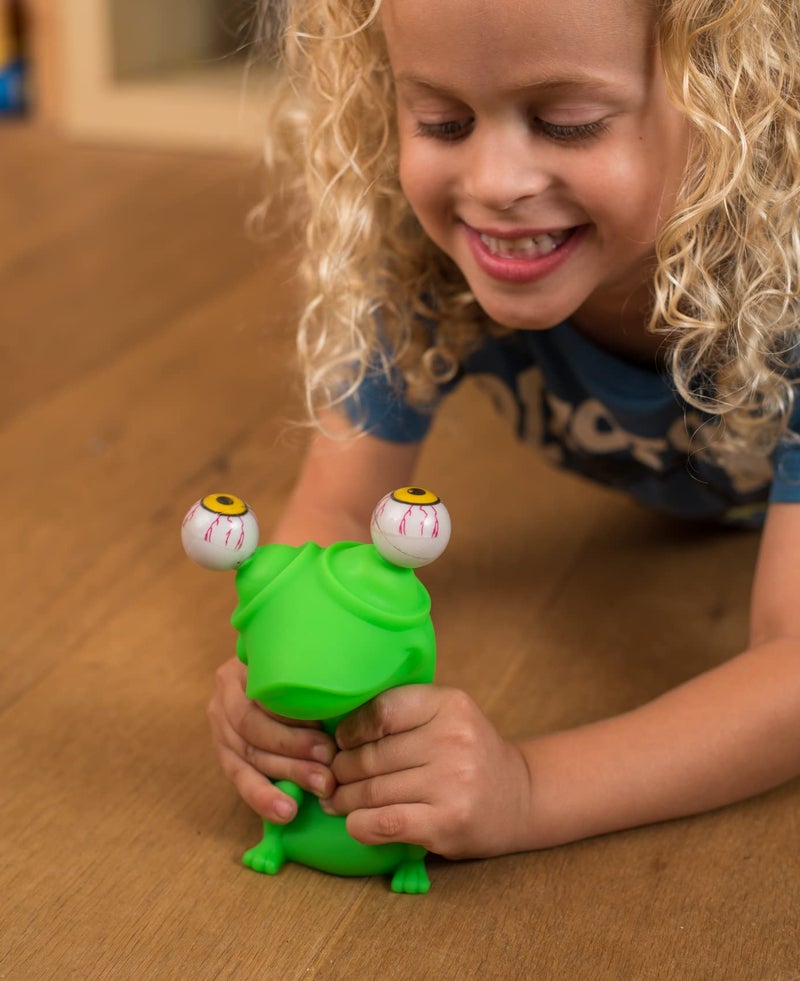 IPIDIPI TOYS Flippy Frog Squishy Eye Popping - Halloween Squishy Toys for Trick or Treat - Fun Fidget Toy, Birthday Party Favors, Halloween Goodie Bag Stuffers for Boys and Girls - Image 5
