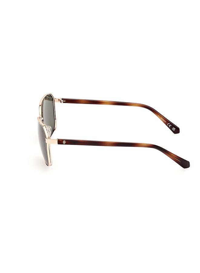 GUESS Men's UV Protection Rectangular Sunglasses - GU0011732N57 - Lens Size: 57 Mm - Image 2