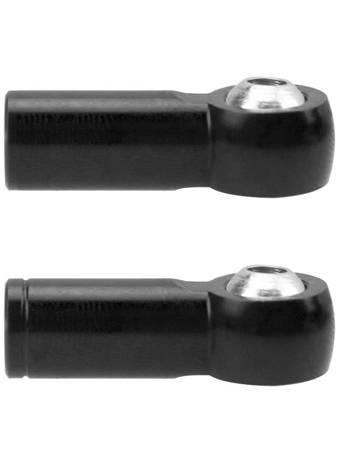 Vgoohobby 10Pack Vgoohobby Aluminum CW CCW M3 Link Rod Tie Rod End Ball Head Joint Holder 26mm Compatible with Axial Redcat HSP Traxxas HPI 1/10 RC Car Truck DIY Robot Boat Airplane (Black) - Image 5