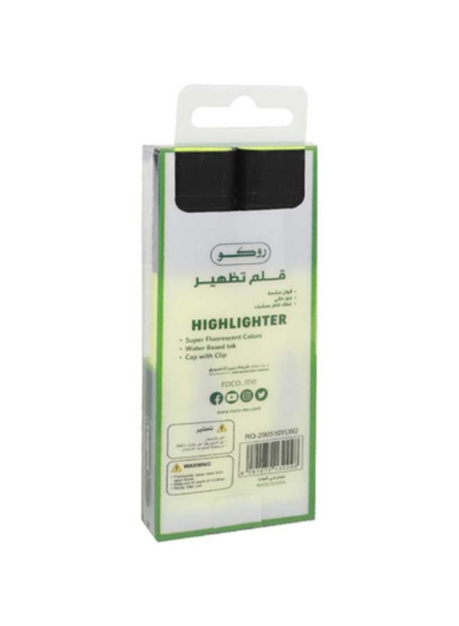ROCO Highlighter pack of 2 Yellow - Image 2